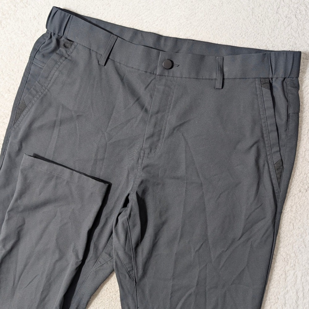 Jack Archer Jetsetter Pants Men 34/36 Space Black Slim Technical Elastic Waist
